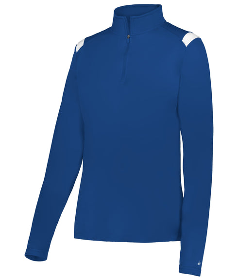 Badger Sport Ladies On The Rise 1/4 Zip Pullover